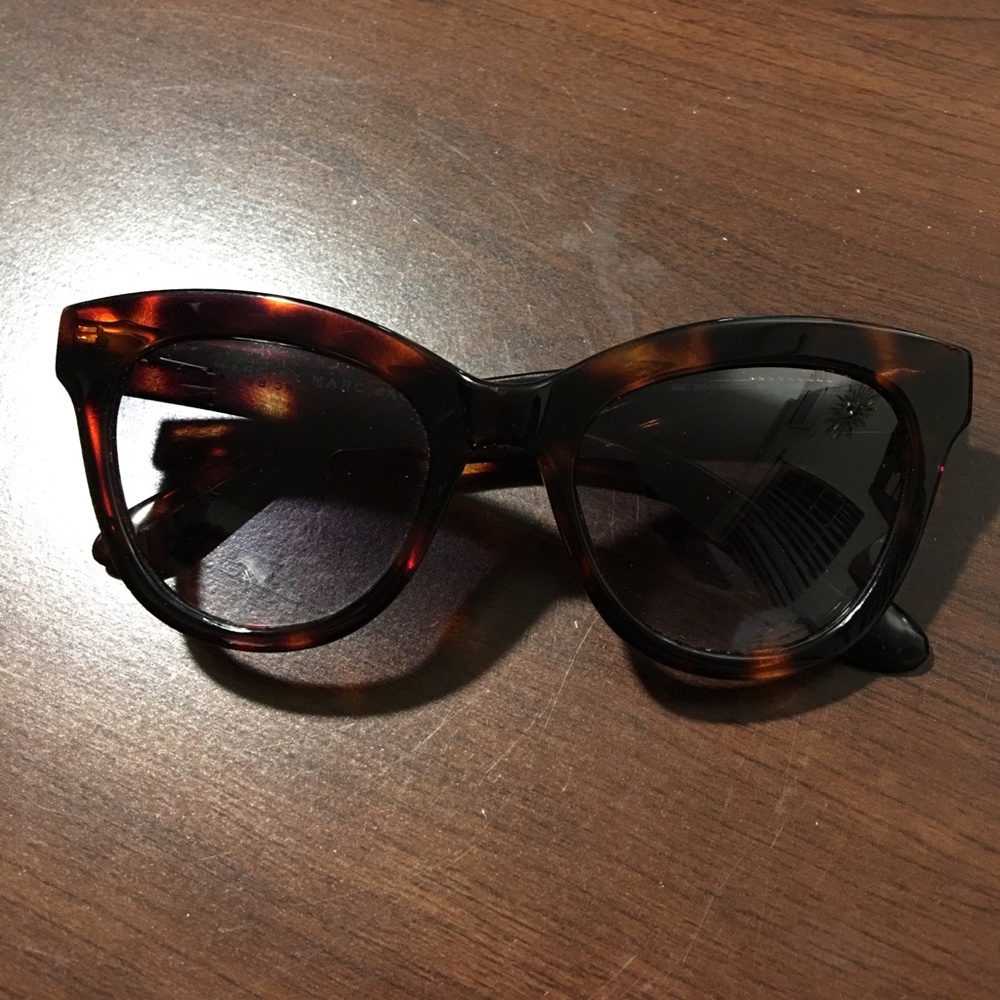 Marc By Marc Jacobs Havana Cat Eye Sunglasses
