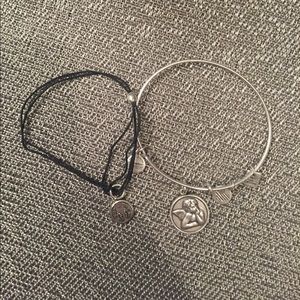 Alex and Ani Angel Bracelet pair
