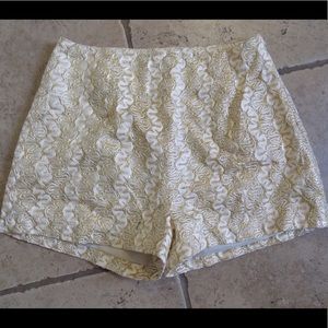 Gold high waisted pants