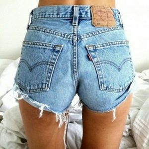 Levis Jean shorts