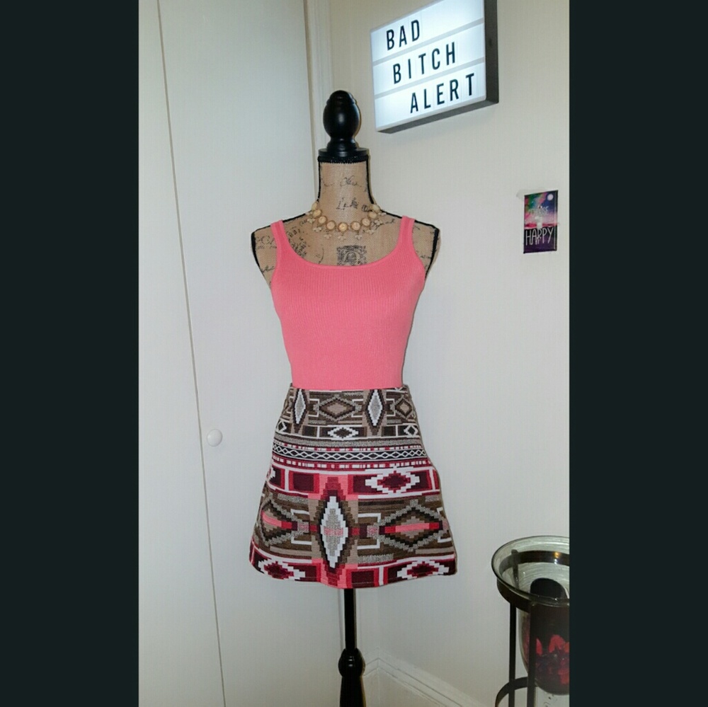 Zara Trafaluc Inditex Skirt