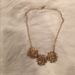 Gold j crew necklace