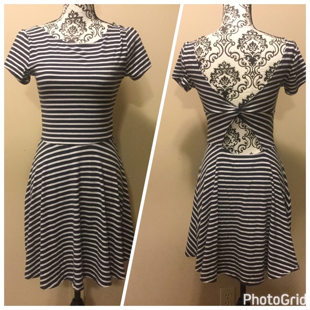 Abercrombie dress open back largezzz