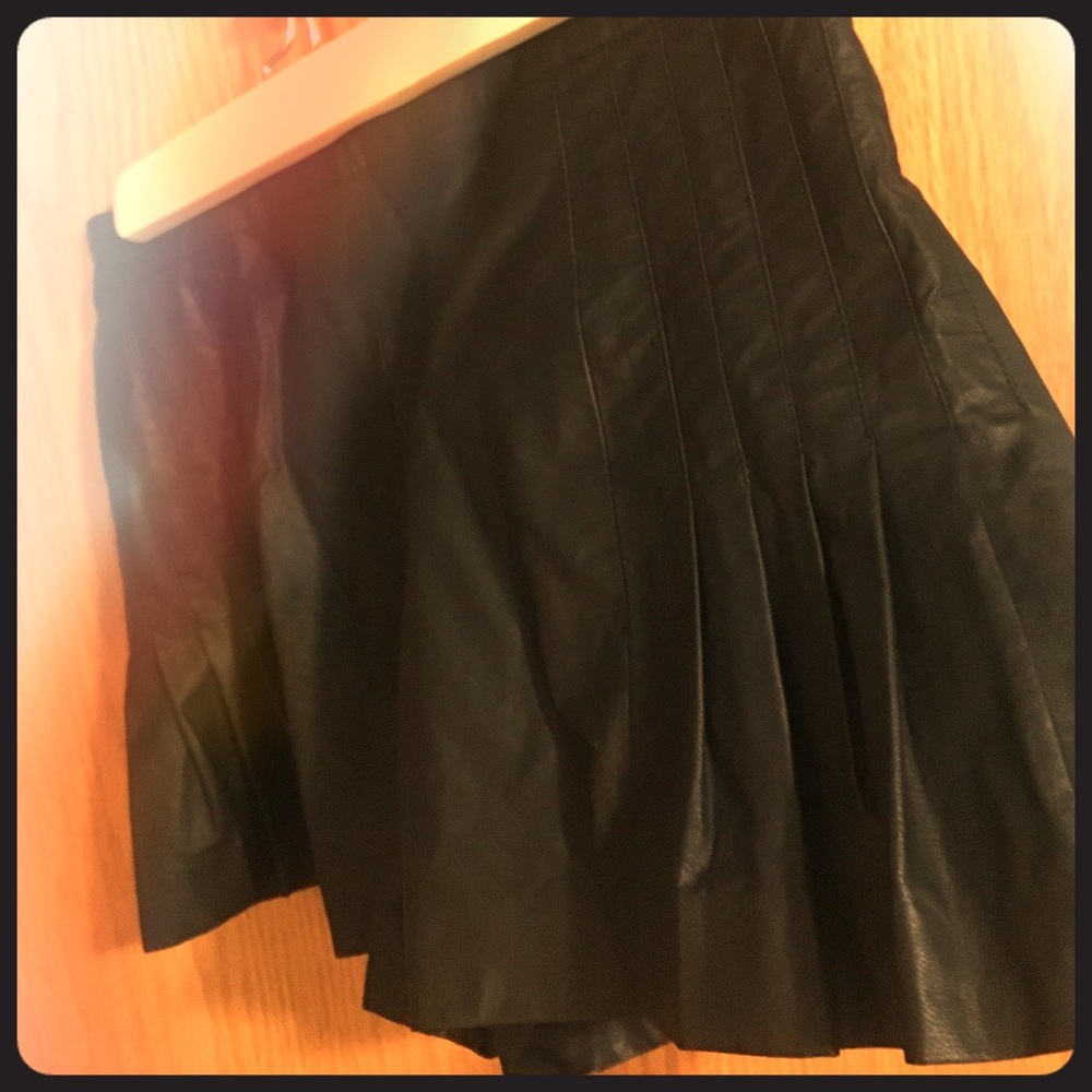 Sam Edelman Faux Leather Skort