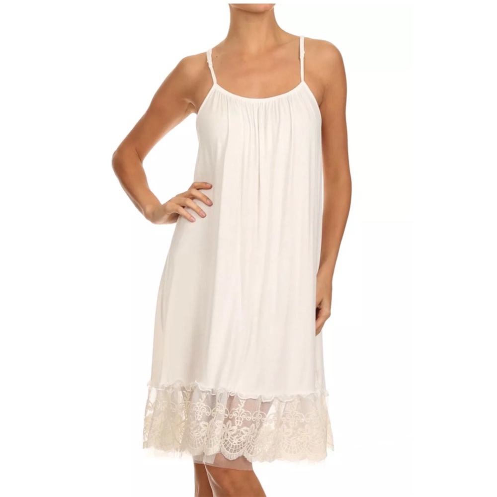 Cream camisole XXL for @mortonamala