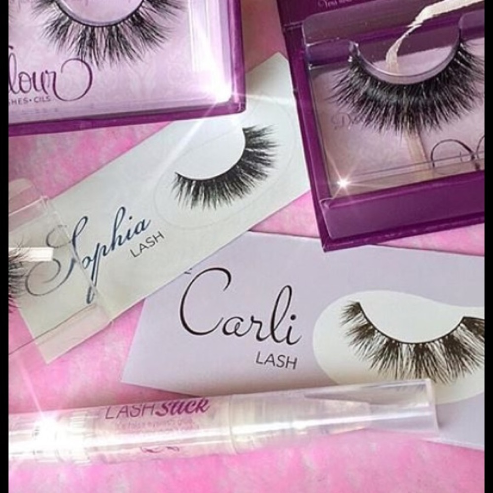 Carli lash and Sophia lash Velour lashes