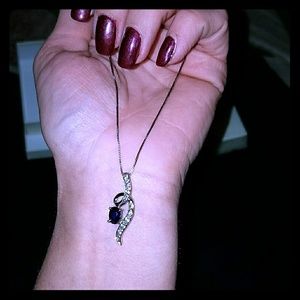 Beautiful Safire necklace!! Kay Jewelers