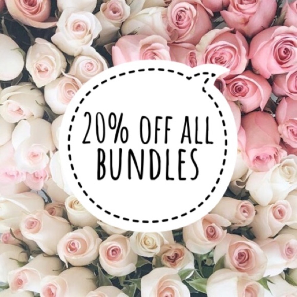 20% off 2 or more bundled items!!!!