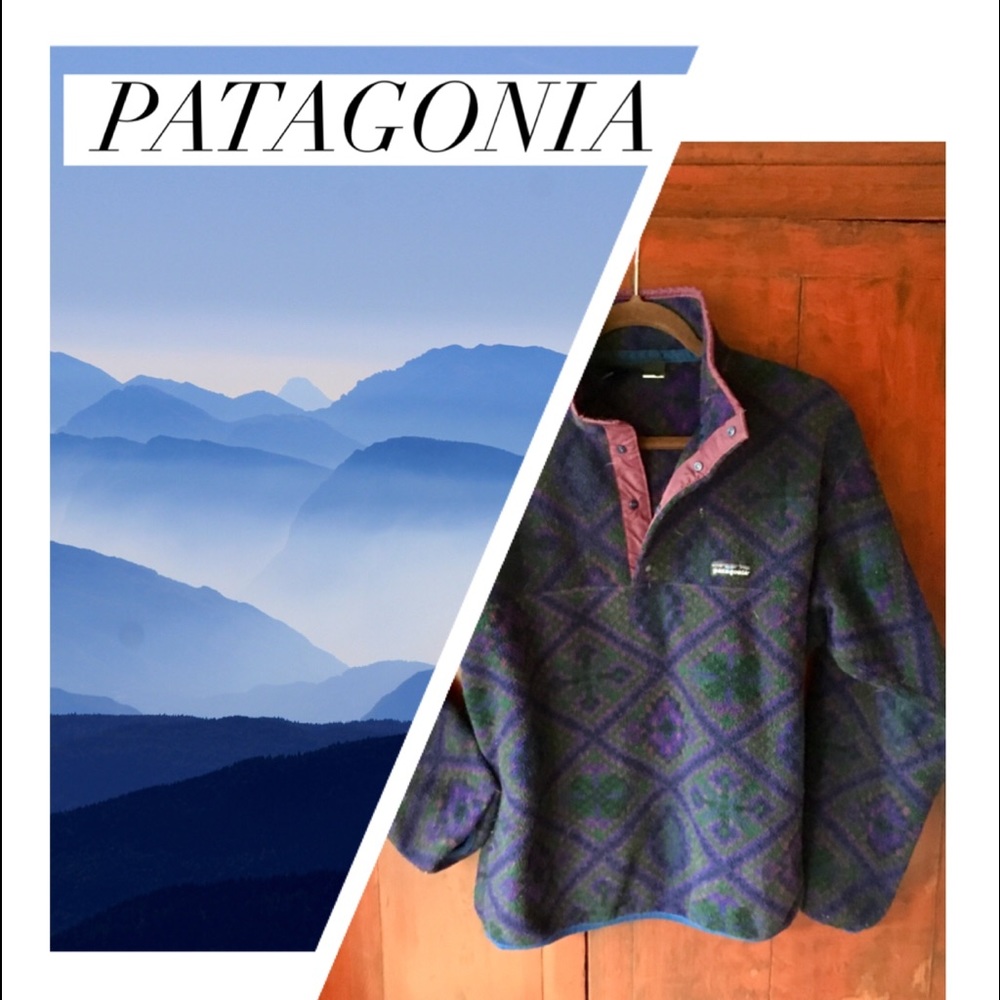 Patagonia classic snap- t fleece