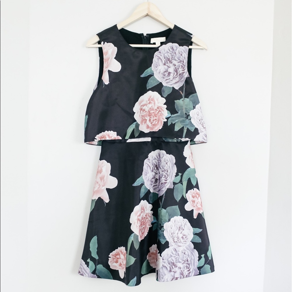 ERIN FEATHERSTON tippy rose garden floral dress