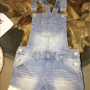 Kids shorts overalls