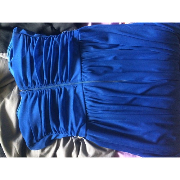Royal blue prom dress - Picture 3 of 3
