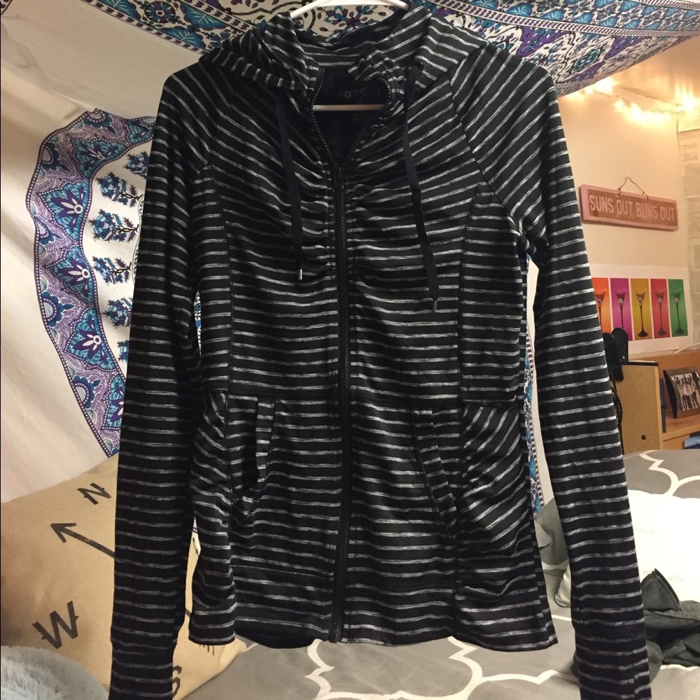 Work out zip up jacket