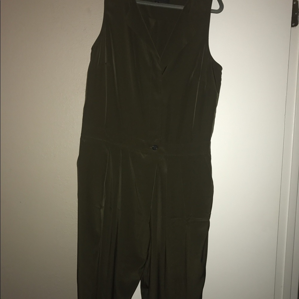 Jcrew sleeveless trench jumpsuit size12
