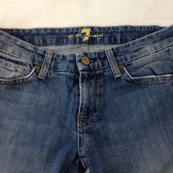 7 For All Man Kind 'A' Pocket Jeans - Picture 3 of 5