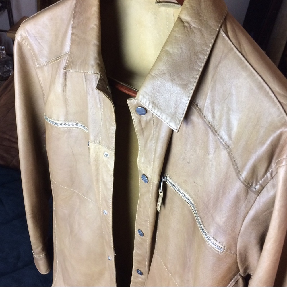 Gimo's Francesco Feather-Weight Leather Jacket