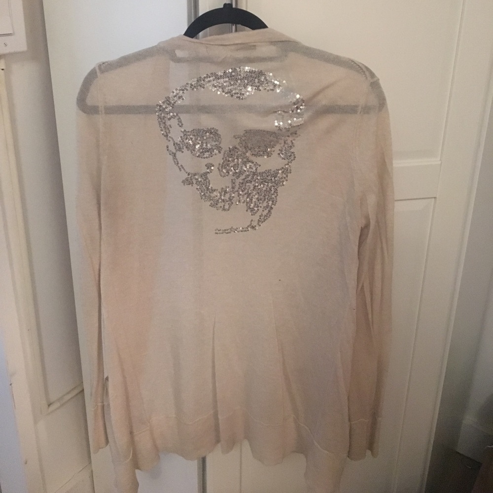 360sweater Cream Cardigan
