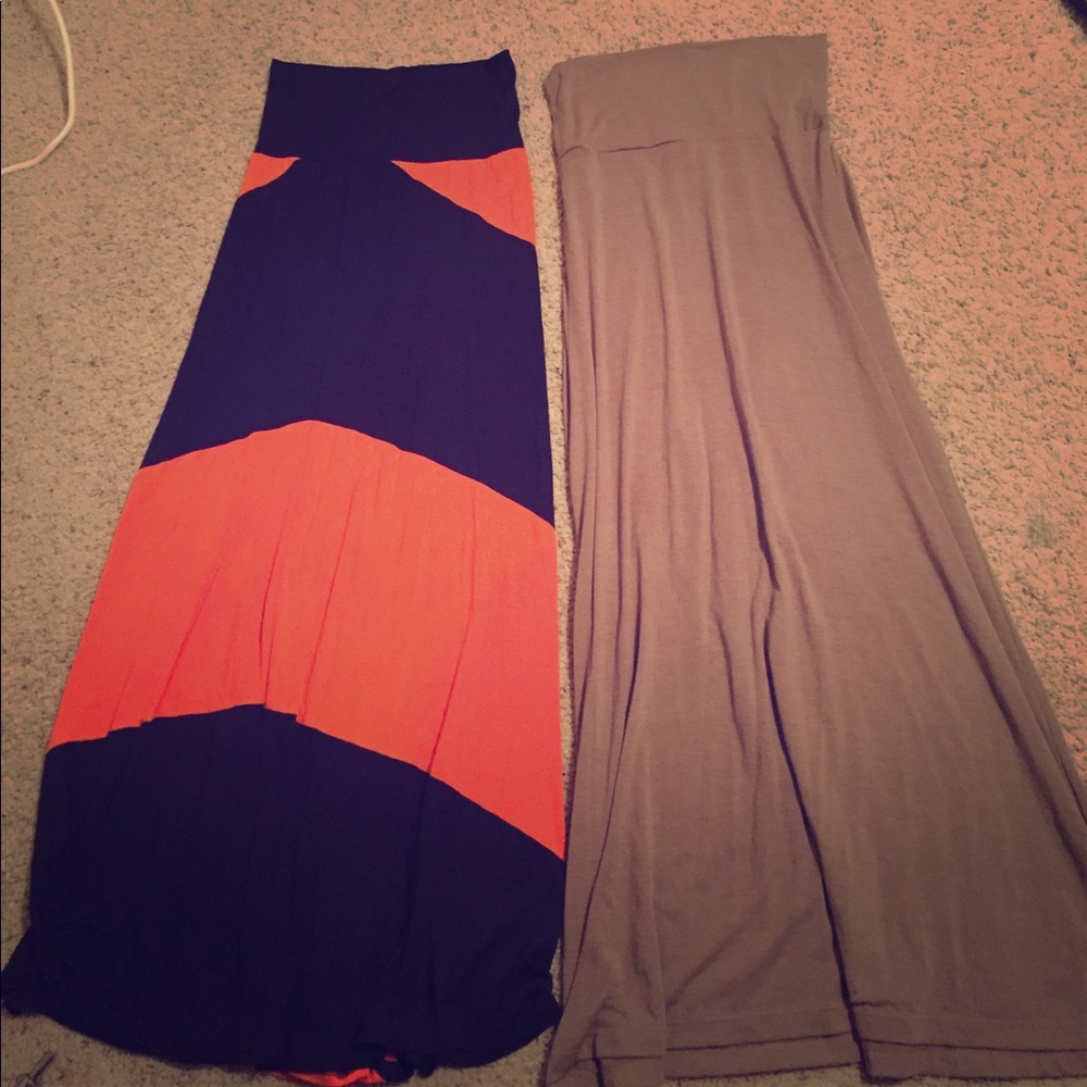 Two medium skirts