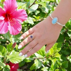 Boho Chic Turquoise Cuff Bracelet! - image 1