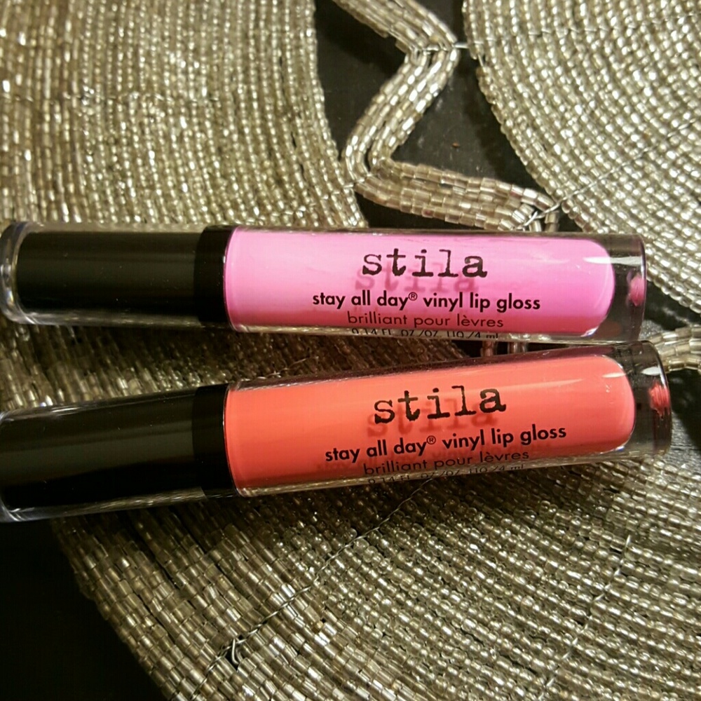 Stila Vinyl all day wear lip gloss - 2pc Bundle