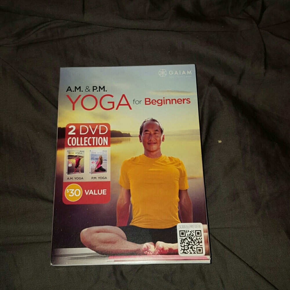 NWOT Yoga Dvd Set