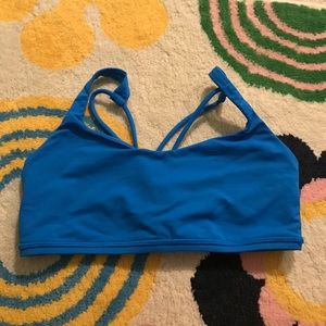 Blue free to be lululemon bra