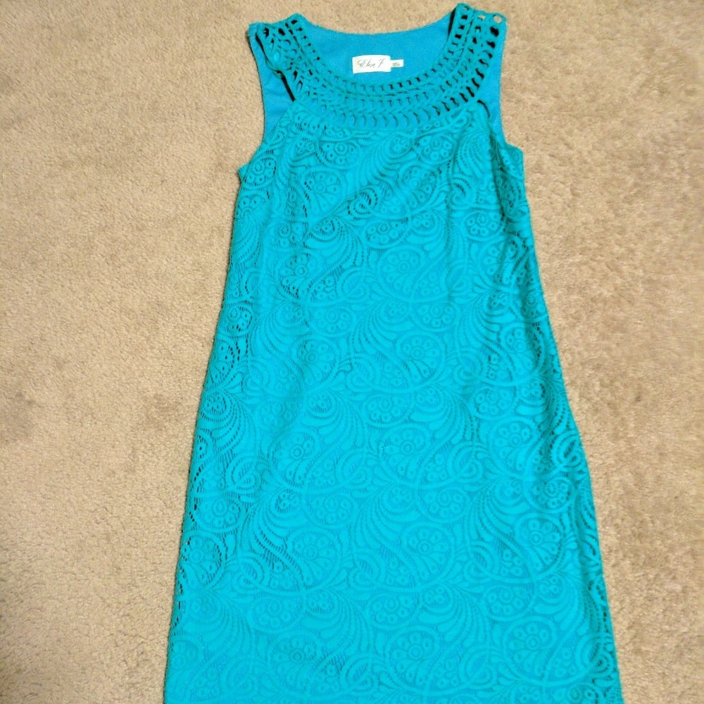 ELiza J Teal Dress