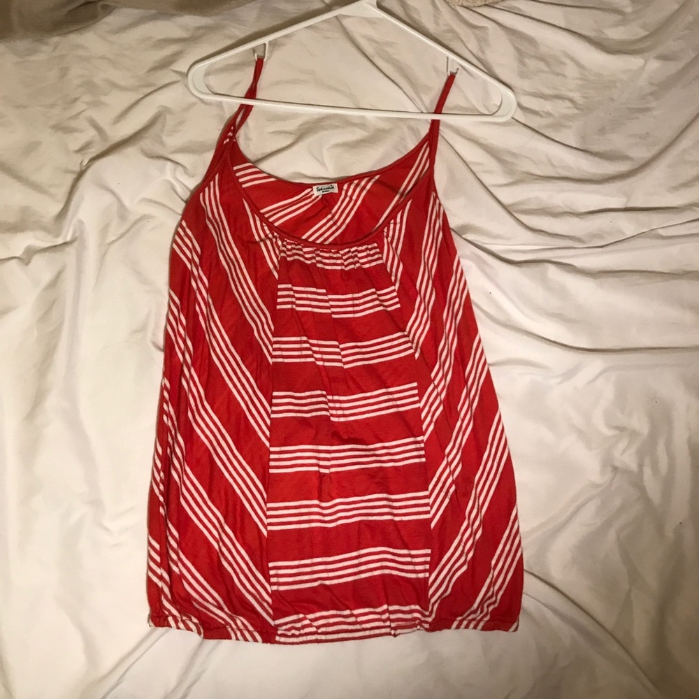 Orange tank top