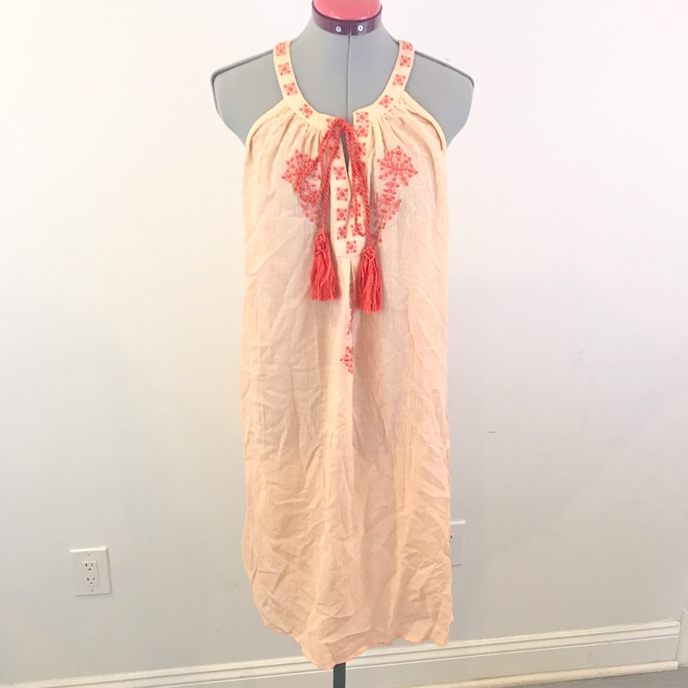 NWOT ANTHROPOLOGIE Desert Rose Beach Dress - Picture 4 of 8