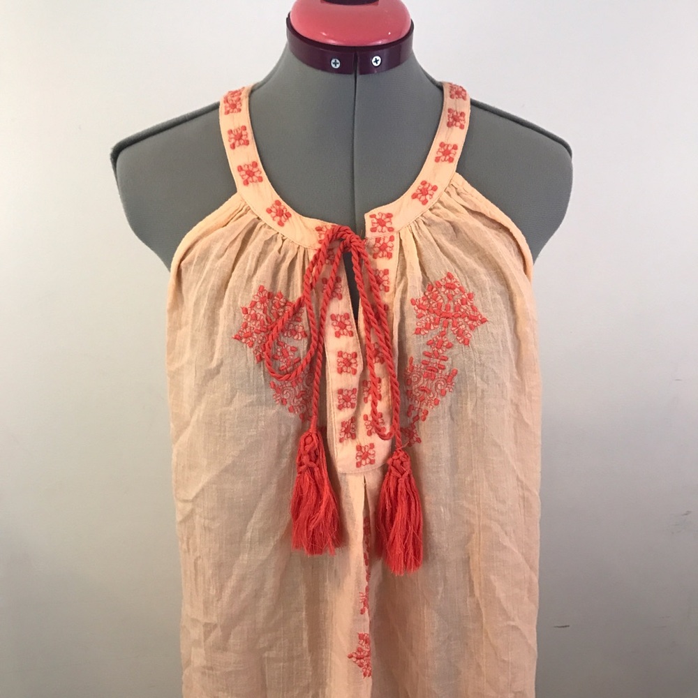 NWOT ANTHROPOLOGIE Desert Rose Beach Dress - Picture 5 of 8