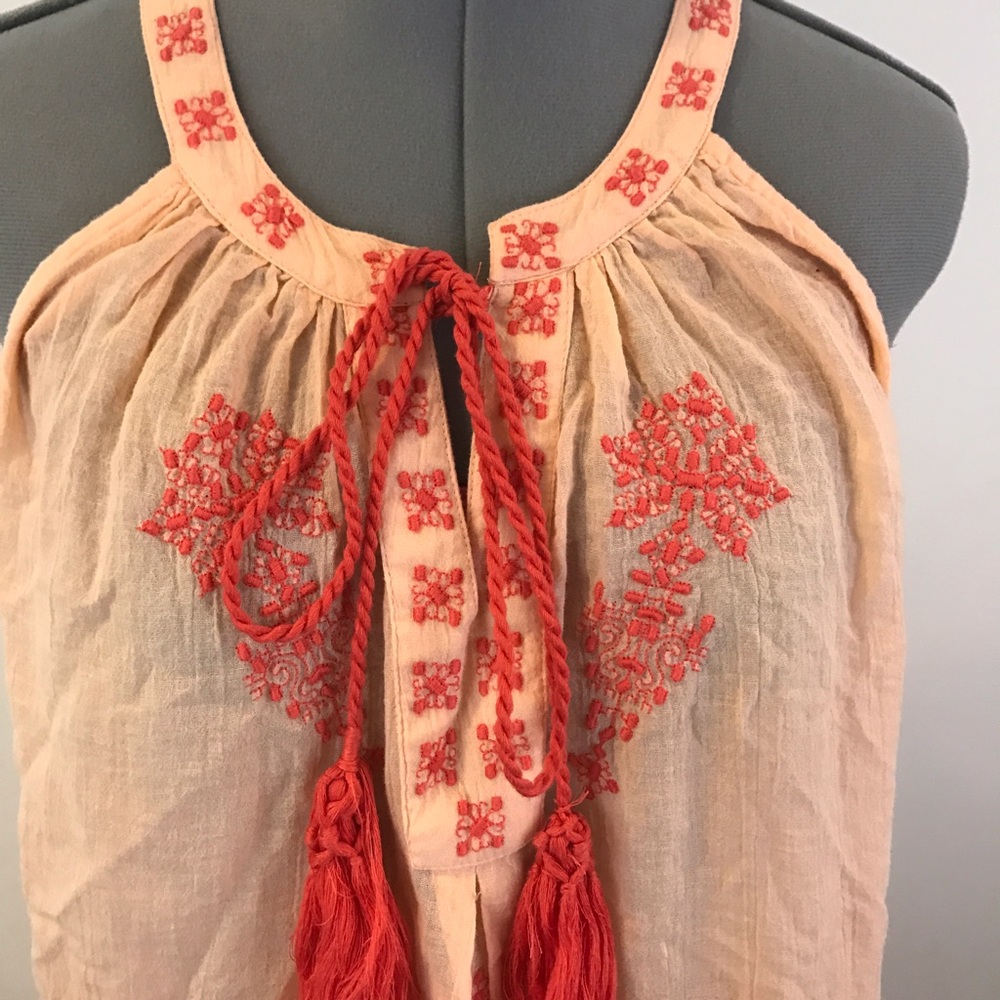 NWOT ANTHROPOLOGIE Desert Rose Beach Dress - Picture 6 of 8