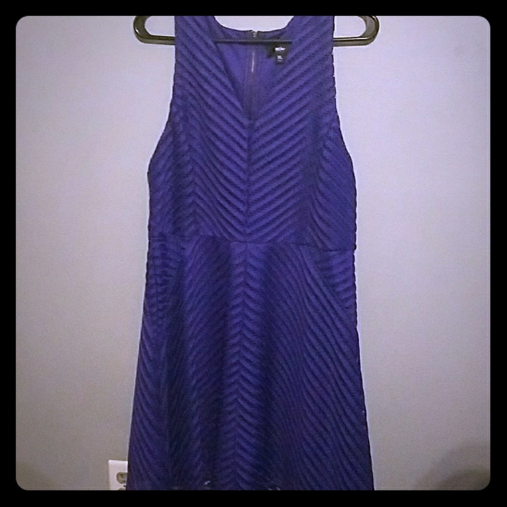 👗 Cobalt Blue Aline dress