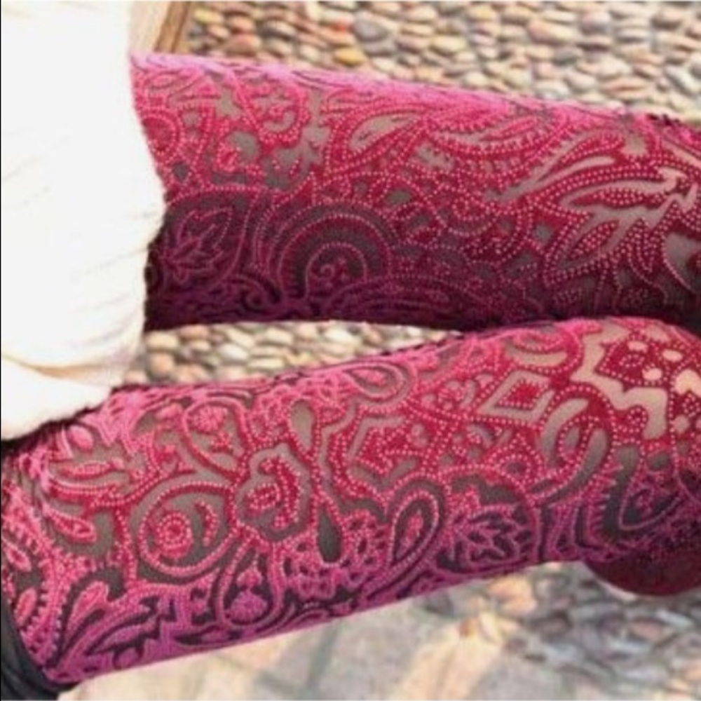 Urban Outfitters Velvet Purple Leggings