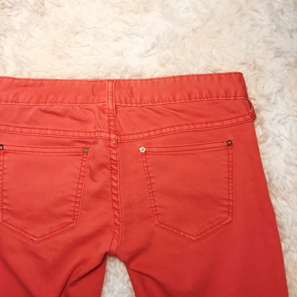 Free People Denim - • Free People • Coral Skinny Jeans