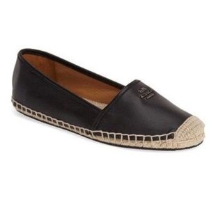 Coach Black leather summer shoes