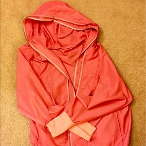 Korean double zip raincoat jacket