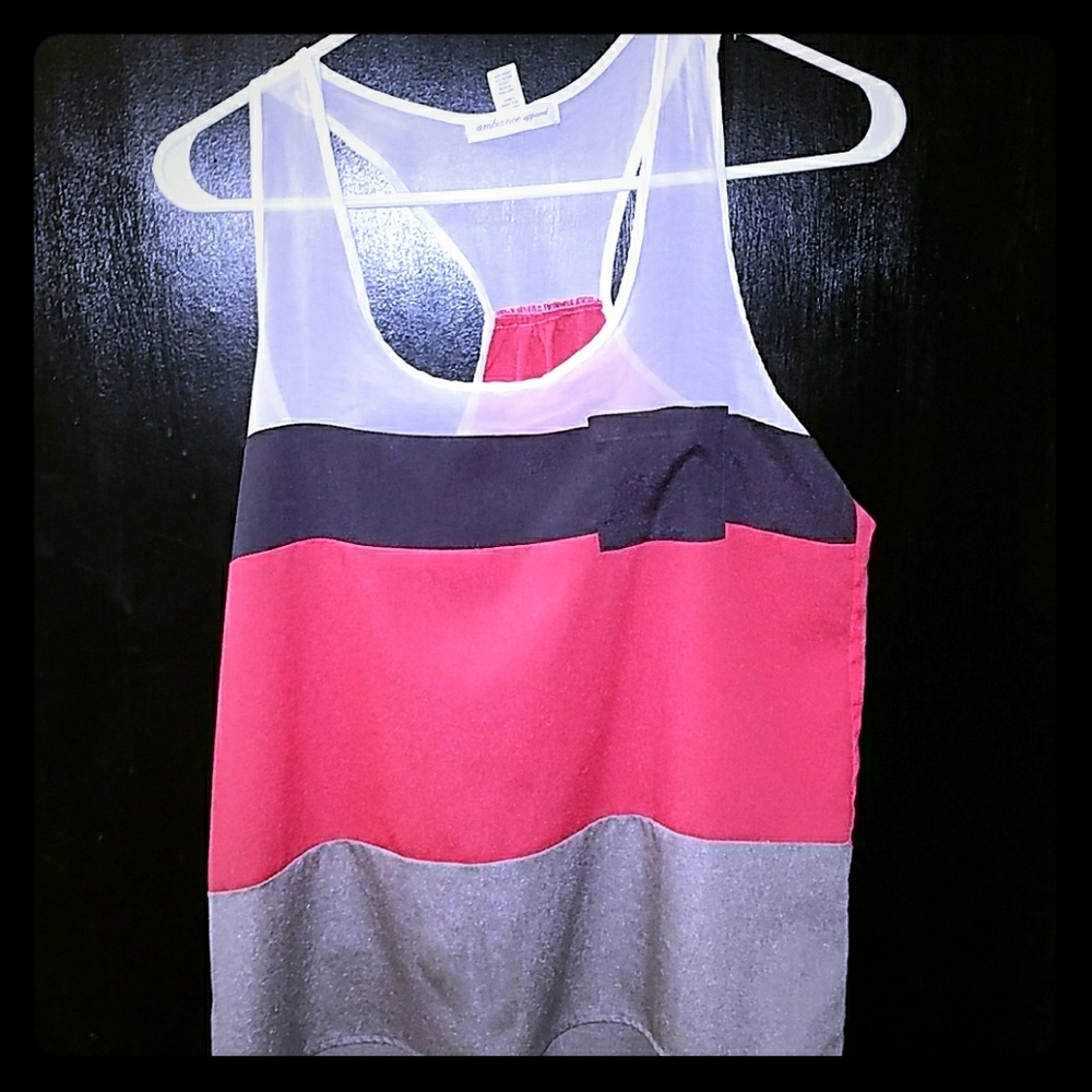 Womens Stripe Tank Top