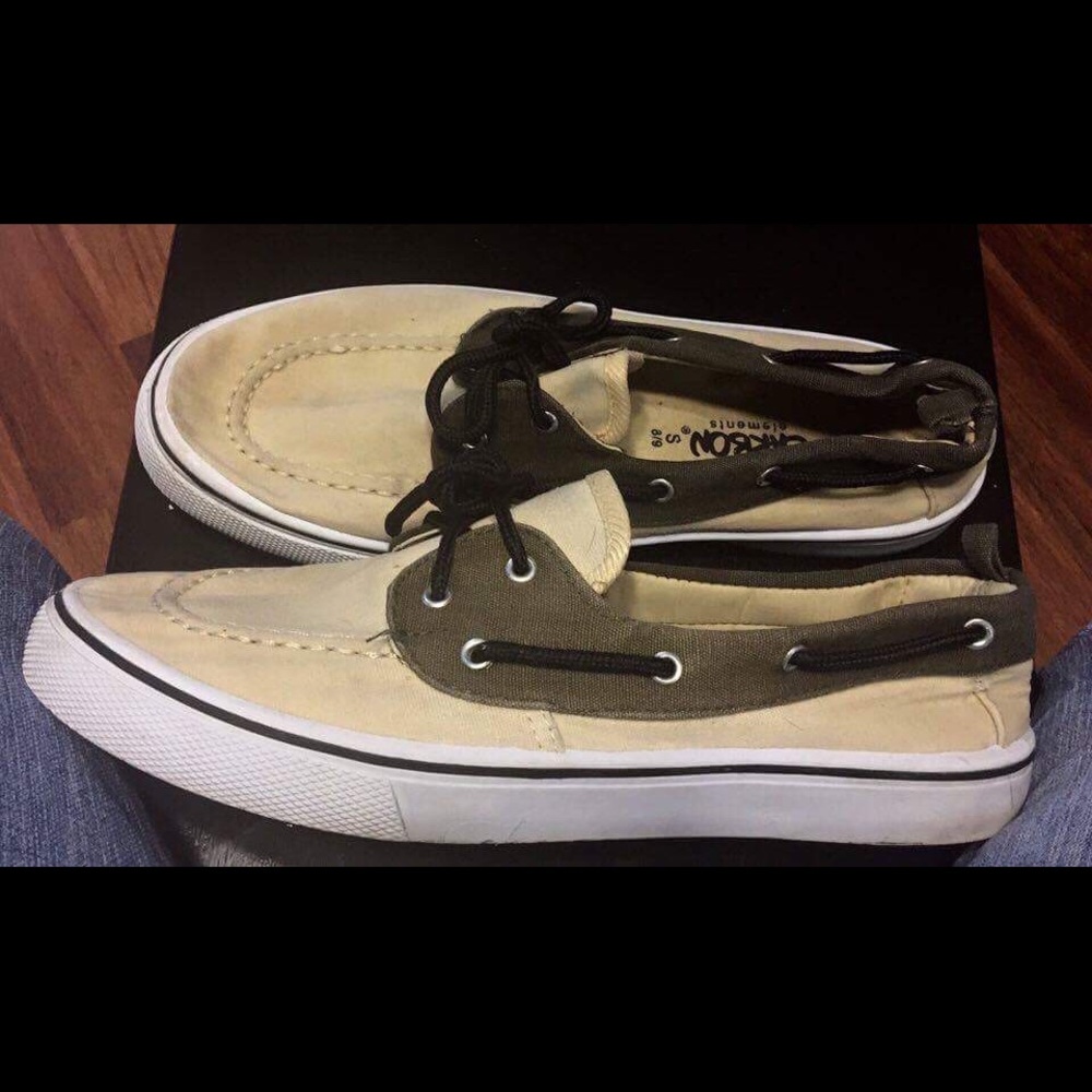 Carbon Elements Boat Shoes Slip Ons