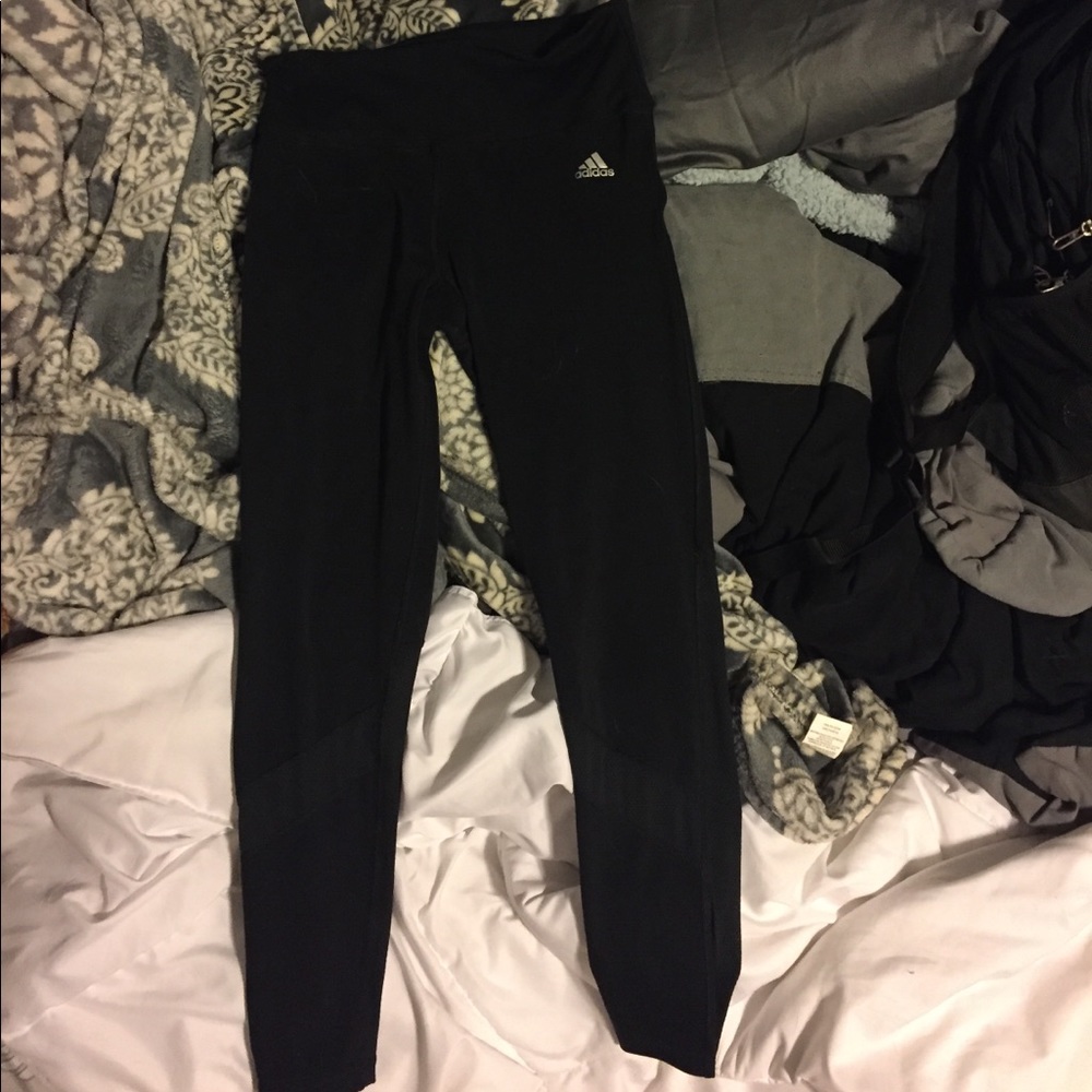 mesh adidas leggings