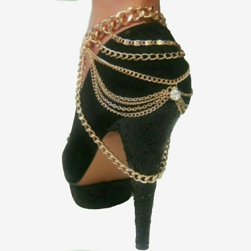 Sexy Heel Ankle Chains