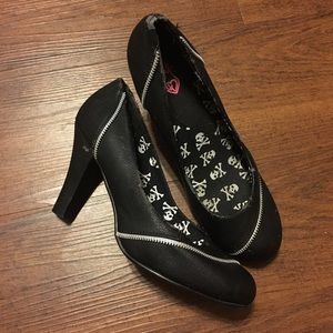 TORRID zipper heels