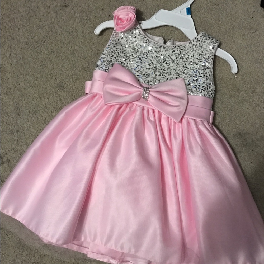 ❌Sold❌ sequin pink easter dress