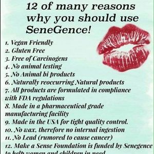 Lipsense,  glosses,  opps remover,  and more.