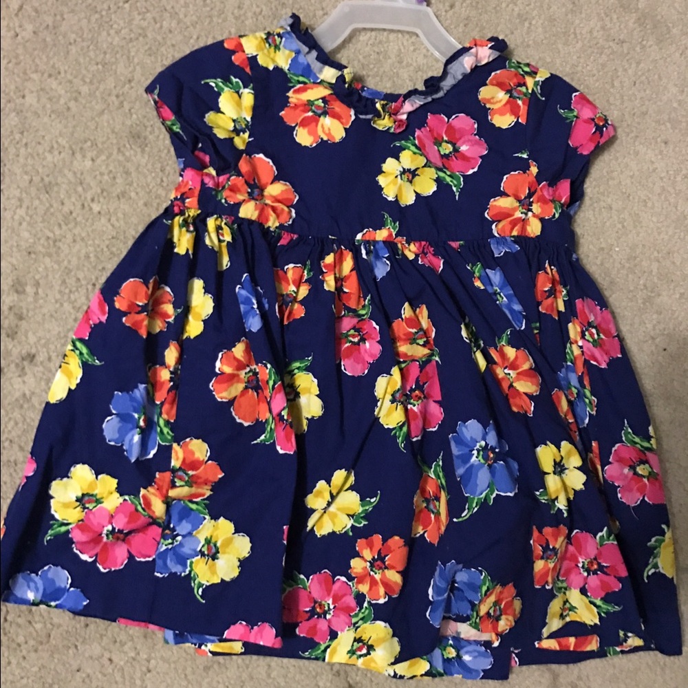 ❌SOLD❌Ralph Lauren blue floral summer dress