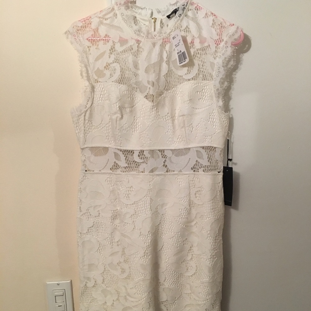Ivory Lace Dress