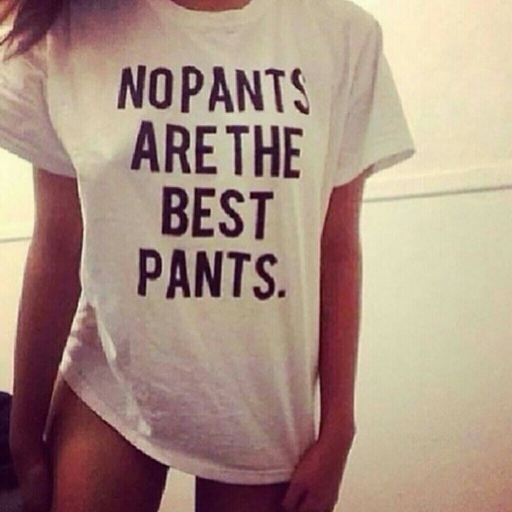 No Pants Graphic Tshirt - Picture 2 of 3
