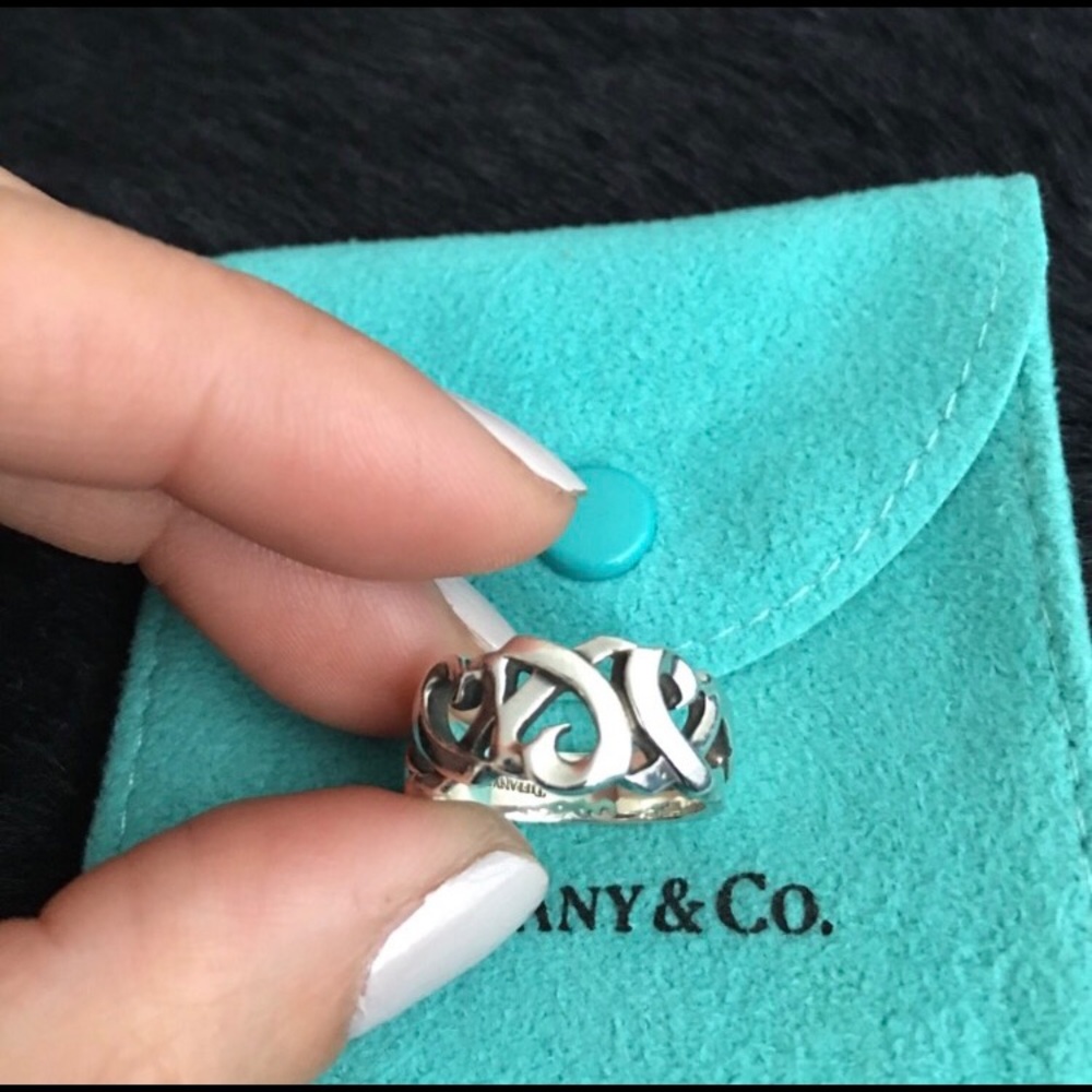 Tiffany Paloma Picasso Heart Ring Size 6