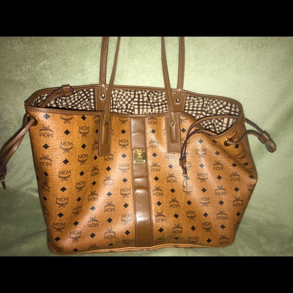 MCM Bags Mcm Large Tote Bag Poshmark