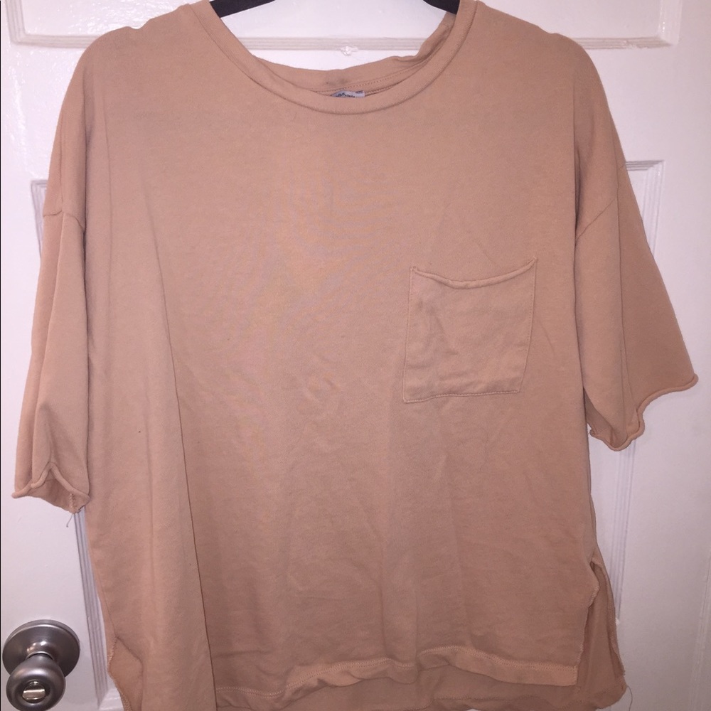 Short sleeve sweater