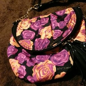 Betsey Johnson small crossbody shoulder purse